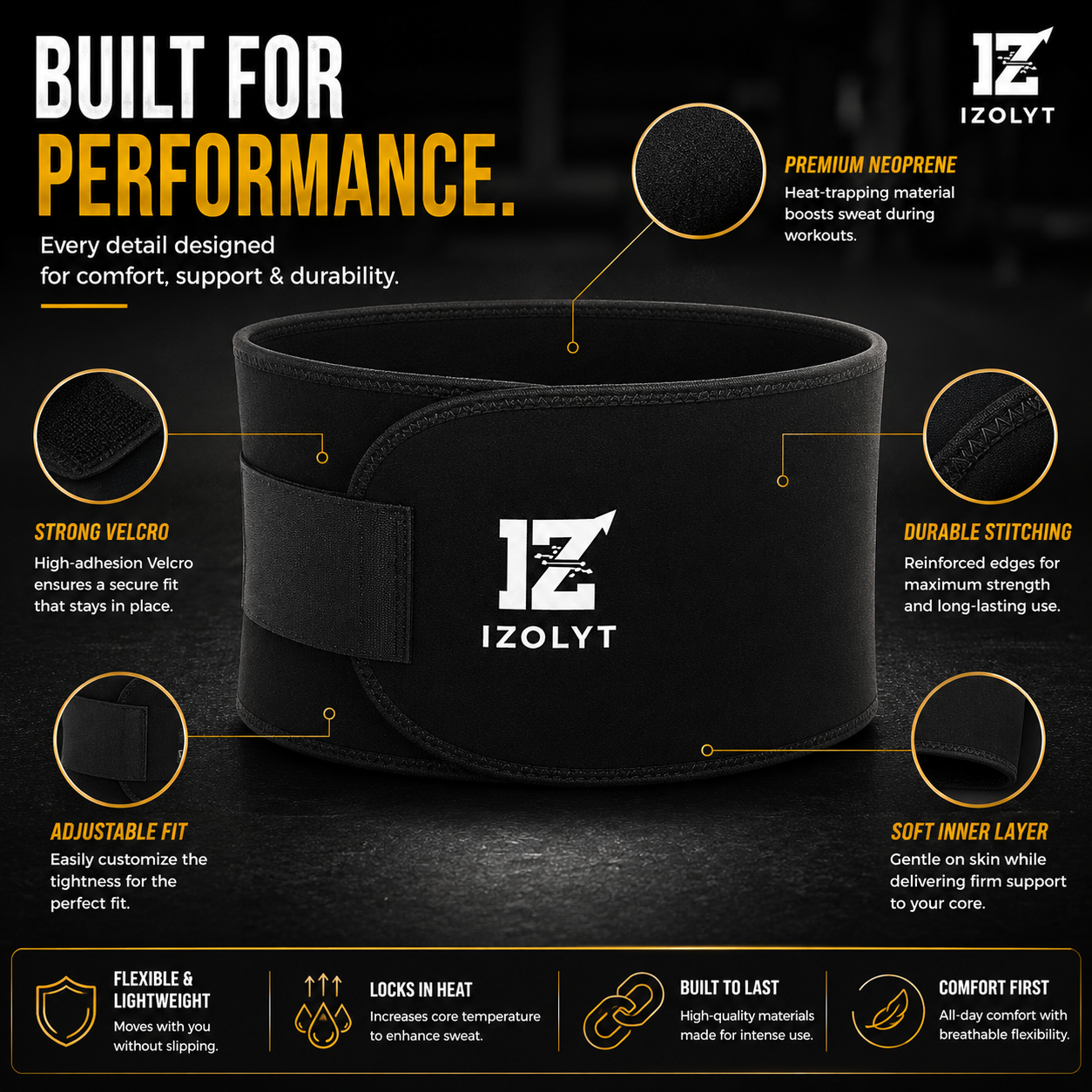 sweat belt for men and women