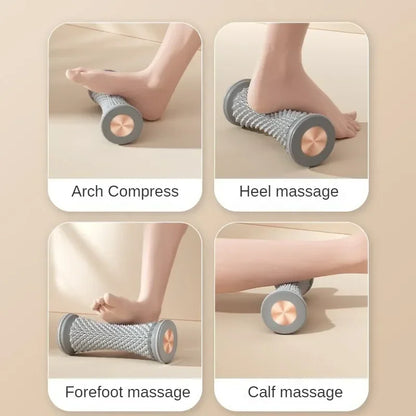 Foot Massage Roller & Ball – Plantar Fasciitis Relief Tool, Manual Foot Massager for Muscle Relaxation & Yoga Therapy