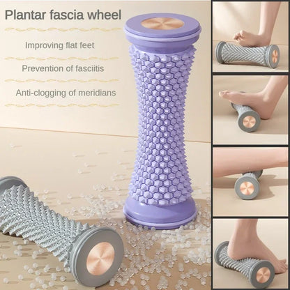 Foot Massage Roller & Ball – Plantar Fasciitis Relief Tool, Manual Foot Massager for Muscle Relaxation & Yoga Therapy