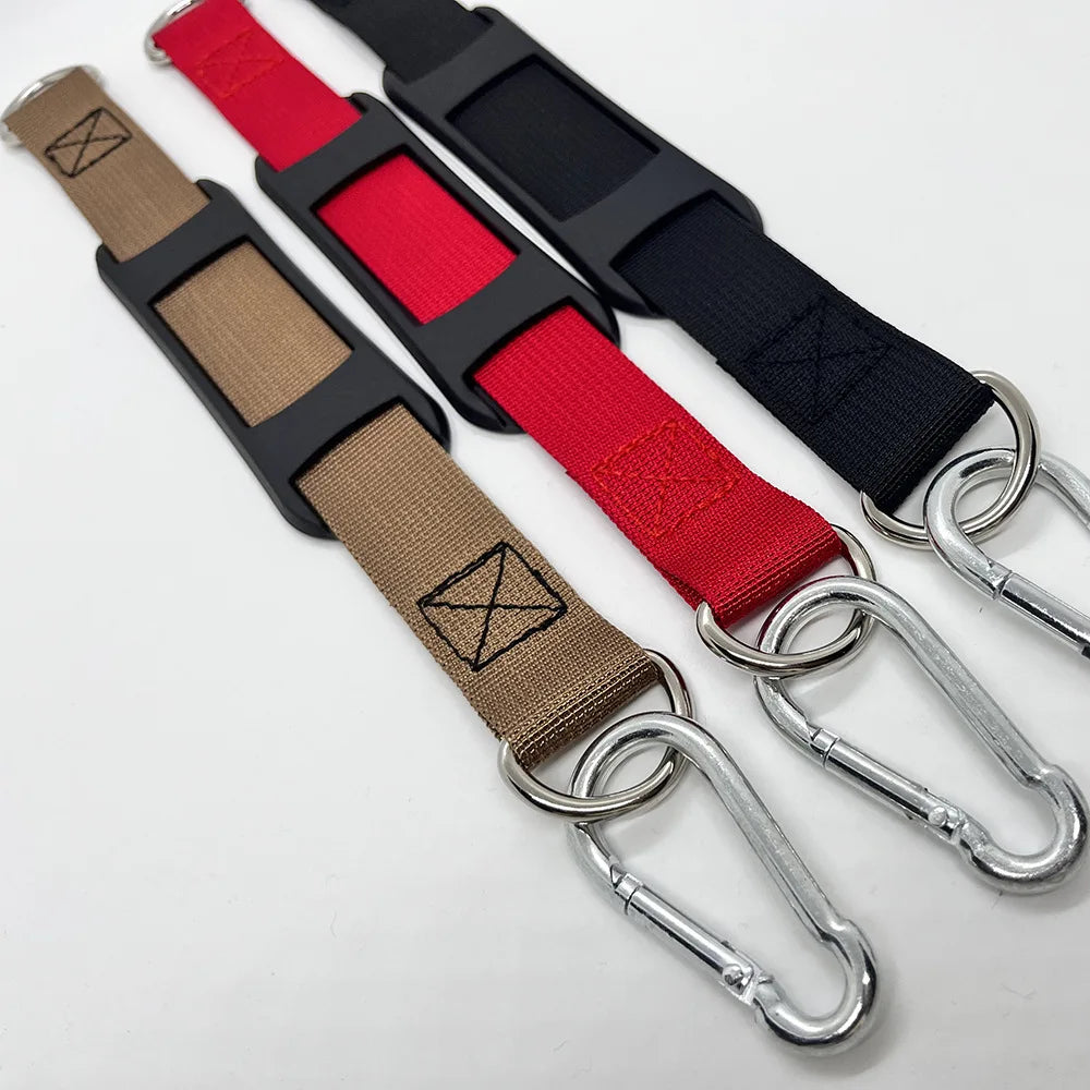 Versatile Nylon Strap with Metal Hook for Gym & Hammocks