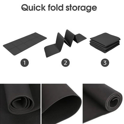 Yoga mat sports fitness EVA comfortable foam 4mm thick yoga mat sports yoga and Pilates gymnastics mat