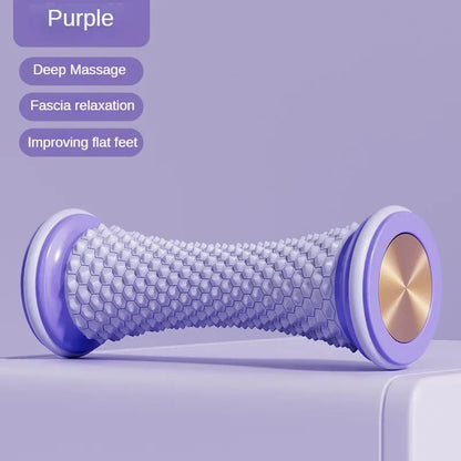 Foot Massage Roller & Ball – Plantar Fasciitis Relief Tool, Manual Foot Massager for Muscle Relaxation & Yoga Therapy