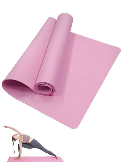 Yoga mat sports fitness EVA comfortable foam 4mm thick yoga mat sports yoga and Pilates gymnastics mat