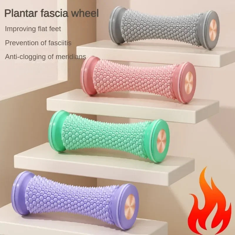 Foot Massage Roller & Ball – Plantar Fasciitis Relief Tool, Manual Foot Massager for Muscle Relaxation & Yoga Therapy