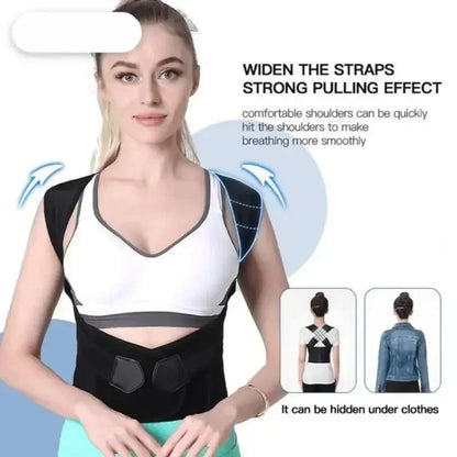Back Posture Belt Adjustable Unisex Home Gym