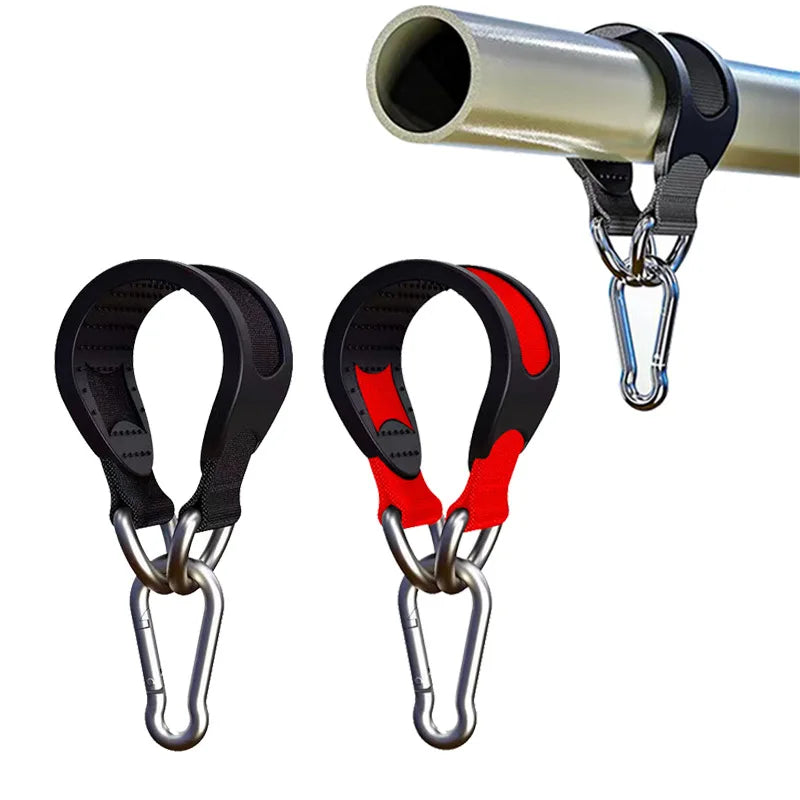 Versatile Nylon Strap with Metal Hook for Gym & Hammocks