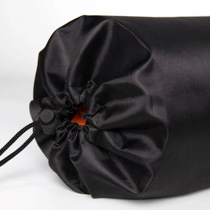 1 Breathable Yoga Mat Storage Mesh Bag - Durable Oxford Fabric, Black with Shoulder Strap, Perfect for Everyday Use and Fitness