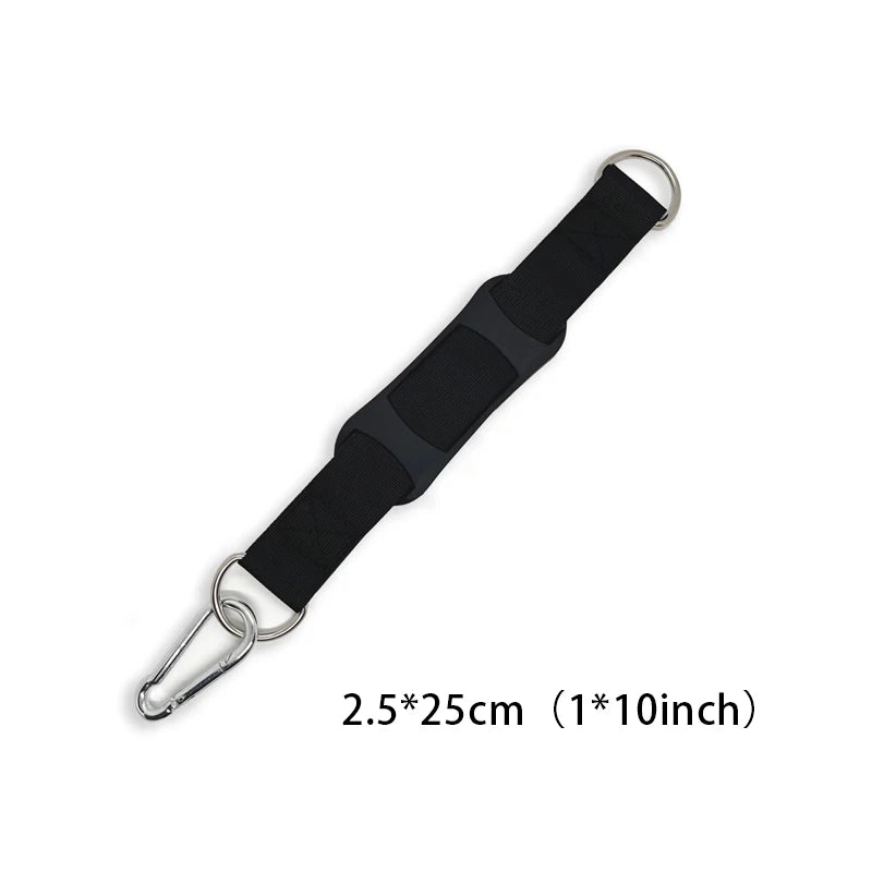 Versatile Nylon Strap with Metal Hook for Gym & Hammocks